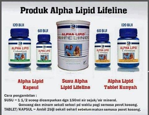 Testimoni Pengguna Susu Kolostrum Alpha Lipid Lifeline 